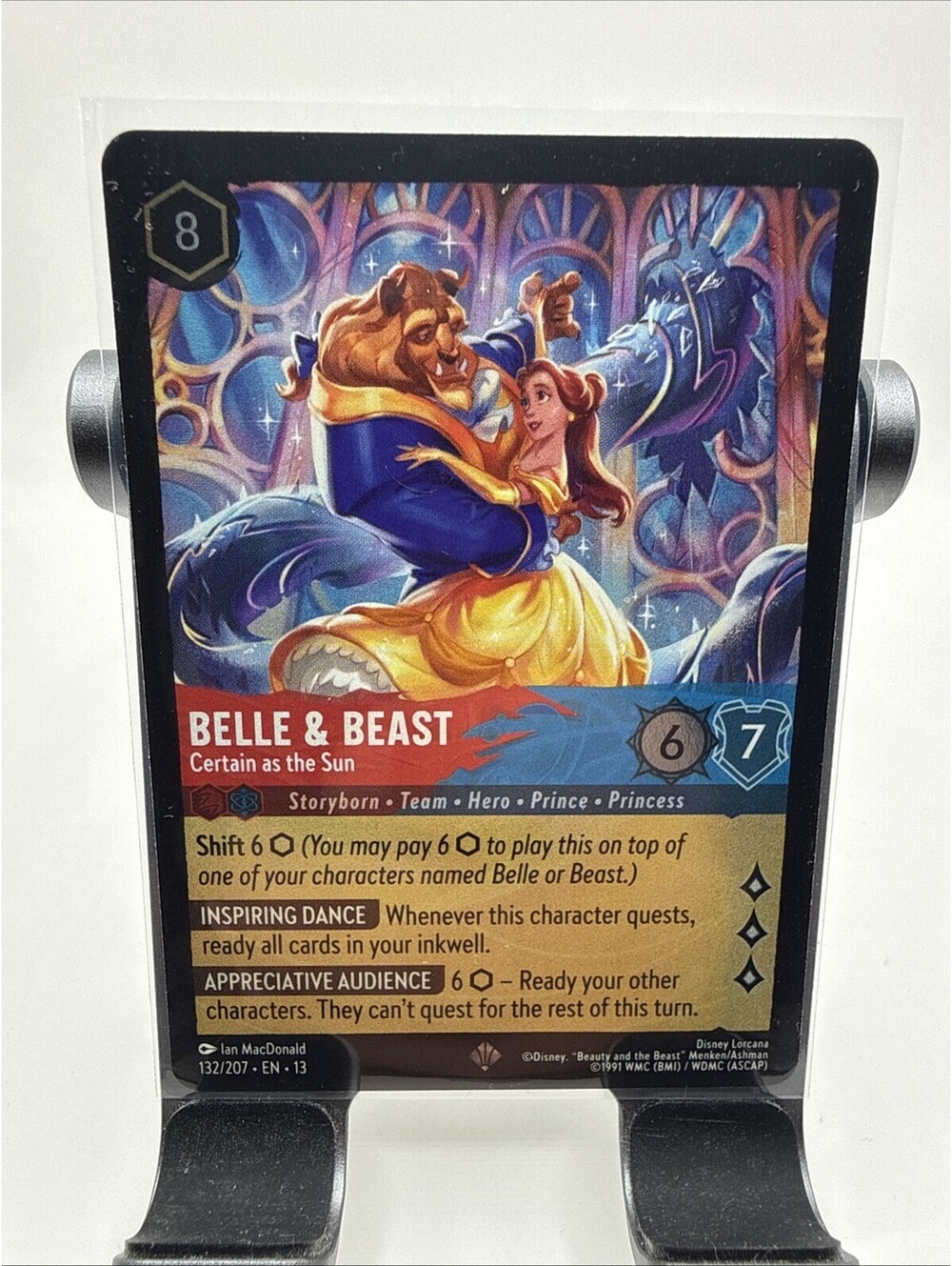 Belle & Beast - Certain as the Sun 132/207 Attack of the Vine! Cold Foil
